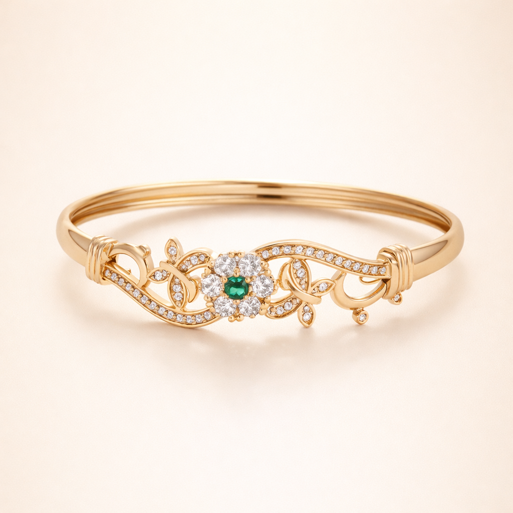 Zachte gouden armband met verfijnde details