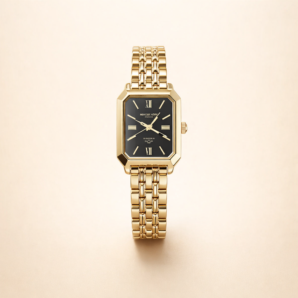 Elegante gouden horloge