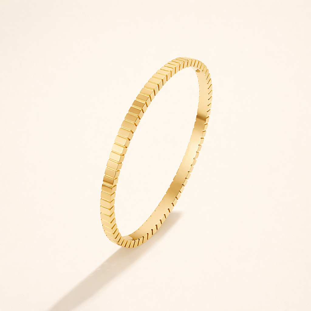 Gouden armband met verfijnde eenvoud