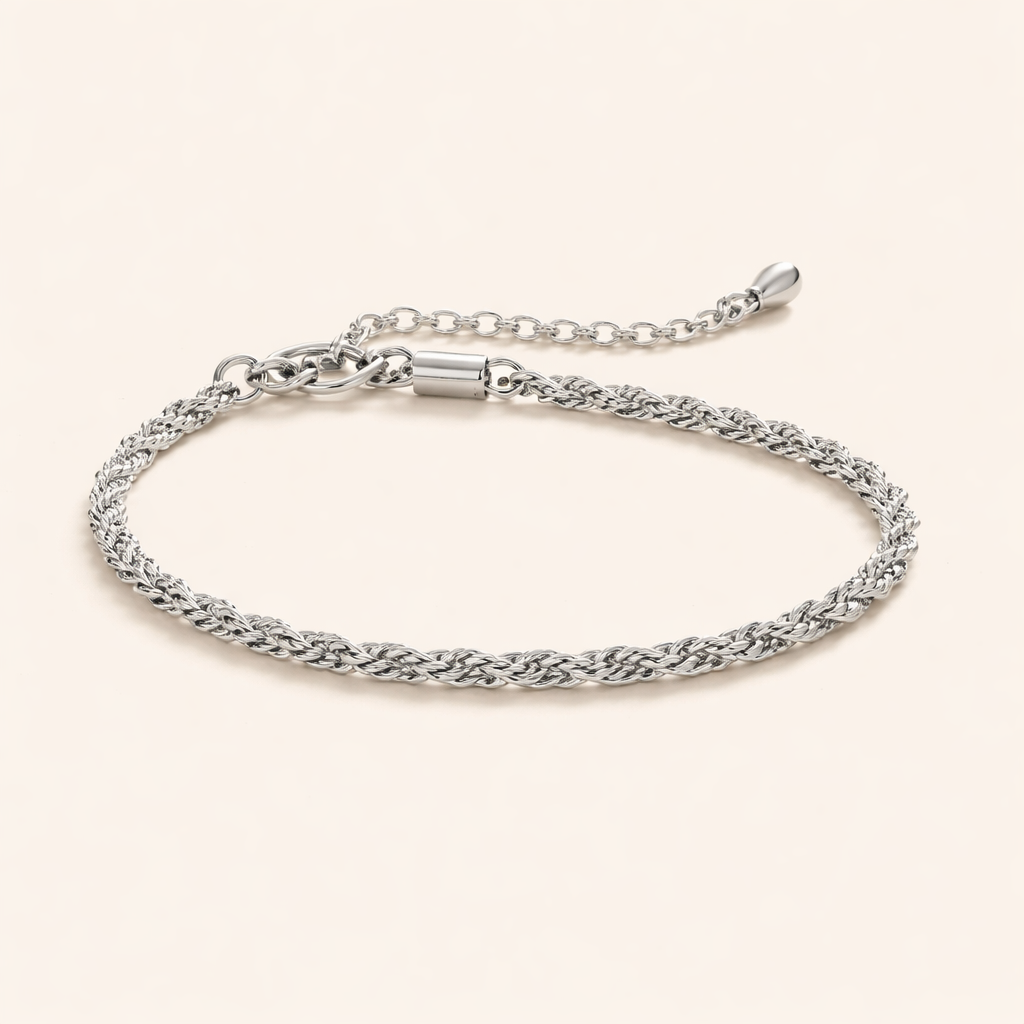 Verfijnde zilveren armband met een elegant ontwerp