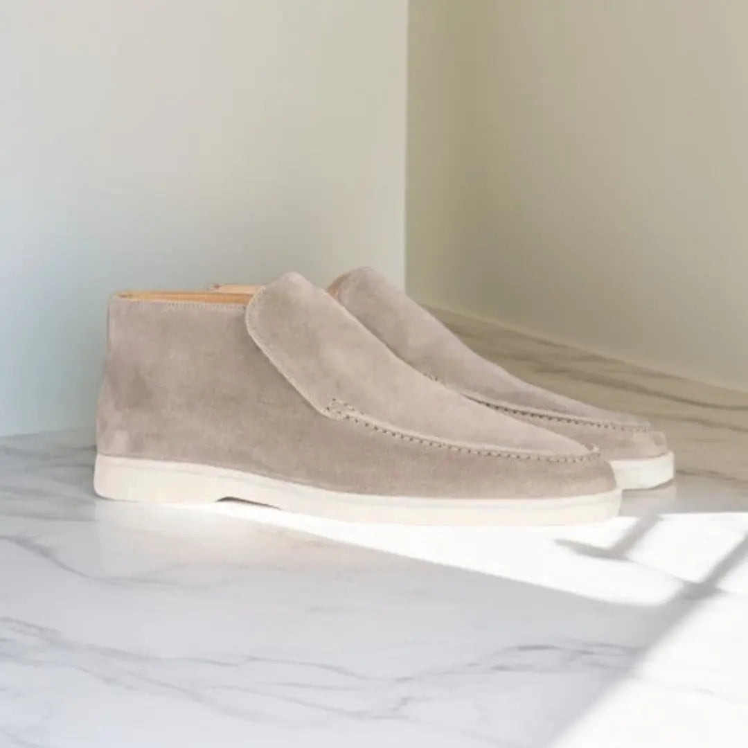 Comfortabele loafers Voor Heren Met Gestikt Bovenwerk