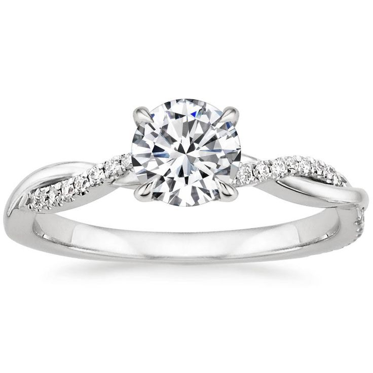 Elegante gouden gedraaide ring
