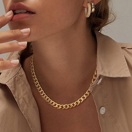 Elegante gouden ketting met een verfijnd ontwerp