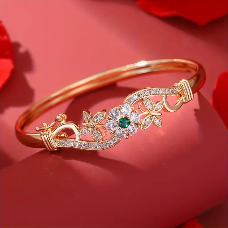Zachte gouden armband met verfijnde details