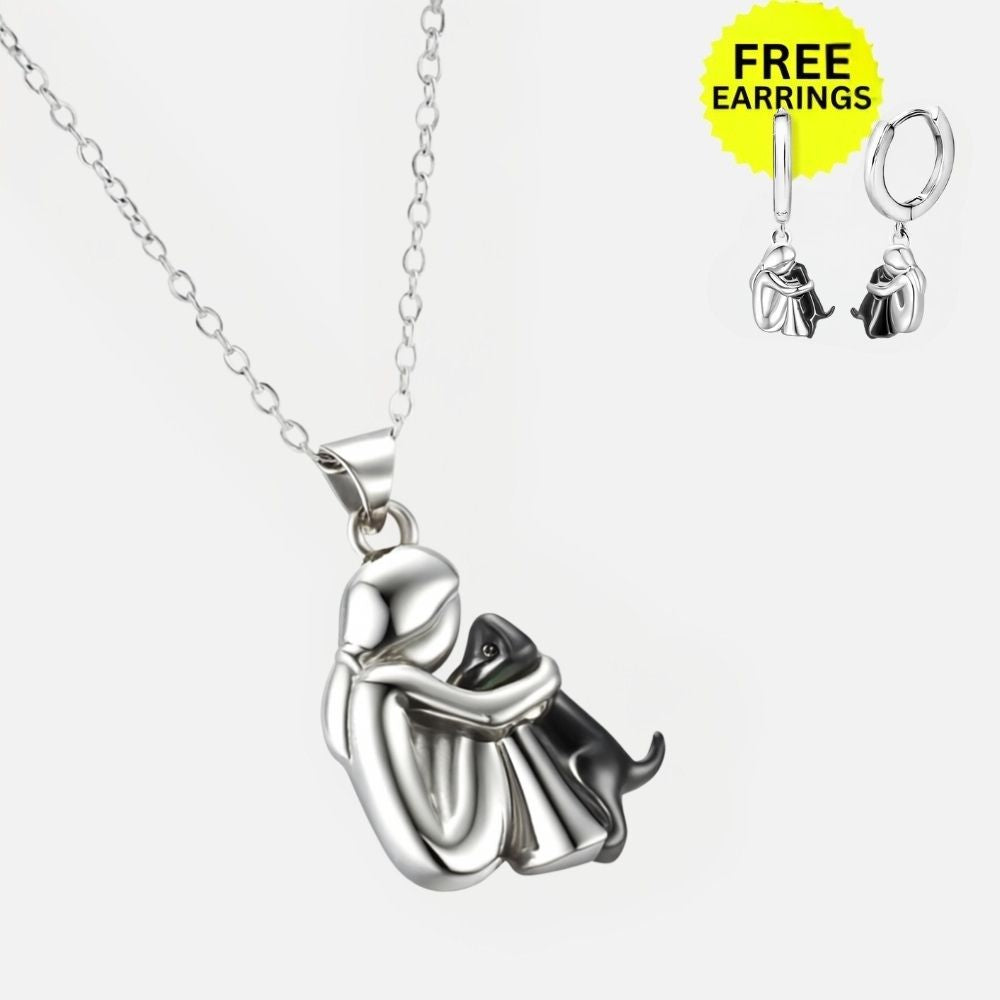Hanger Ketting met Bonus Oorbellen – Beperkte Tijd Aanbieding