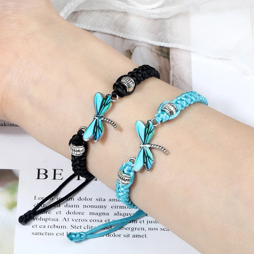 Draakvlieg Dromen Handgeweven Armband