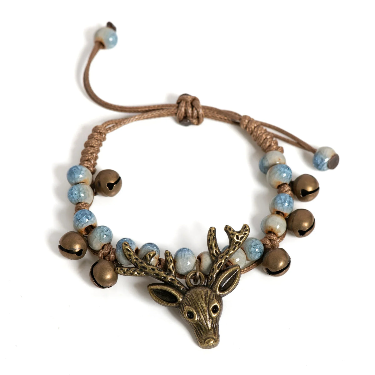 Handgemaakt Keramisch Hert Charm Armband
