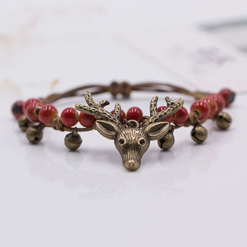 Handgemaakt Keramisch Hert Charm Armband