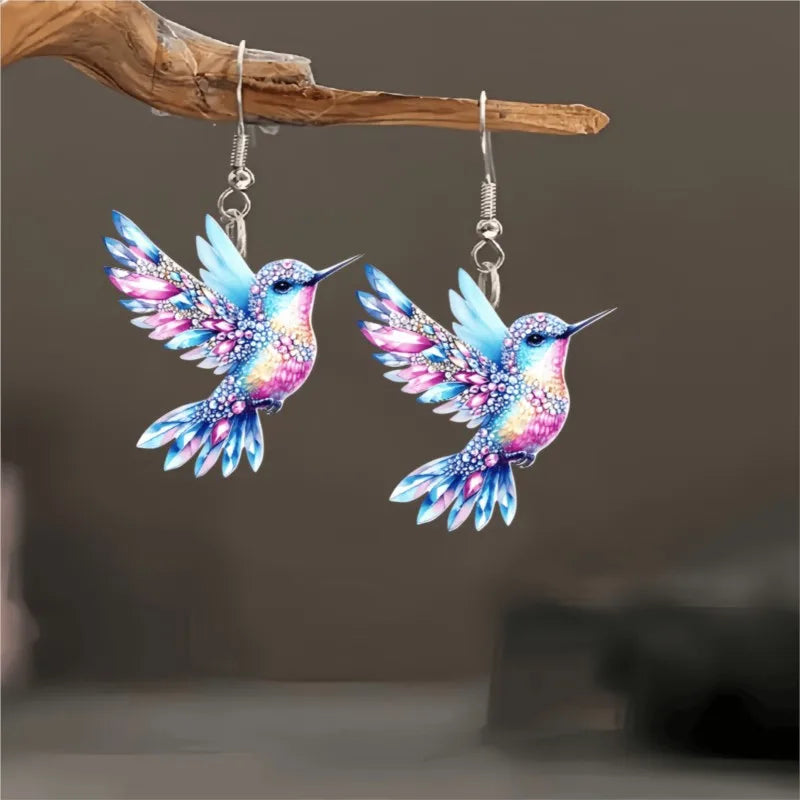 Kolibrie Dangle Oorbellen
