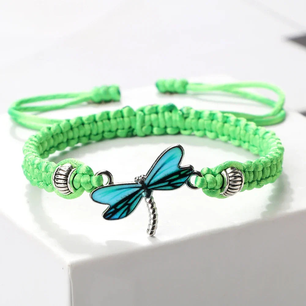 Draakvlieg Dromen Handgeweven Armband