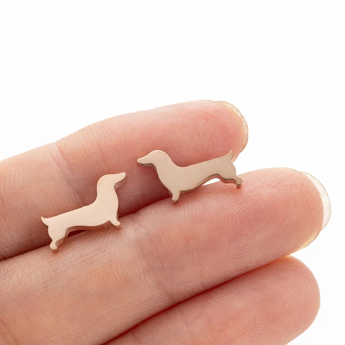 Dachshund Stud Oorbellen