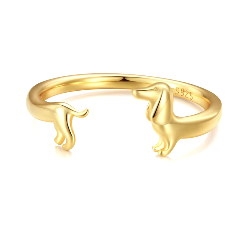 Teckel Wrap Ring - Voor de Liefde van je Pup