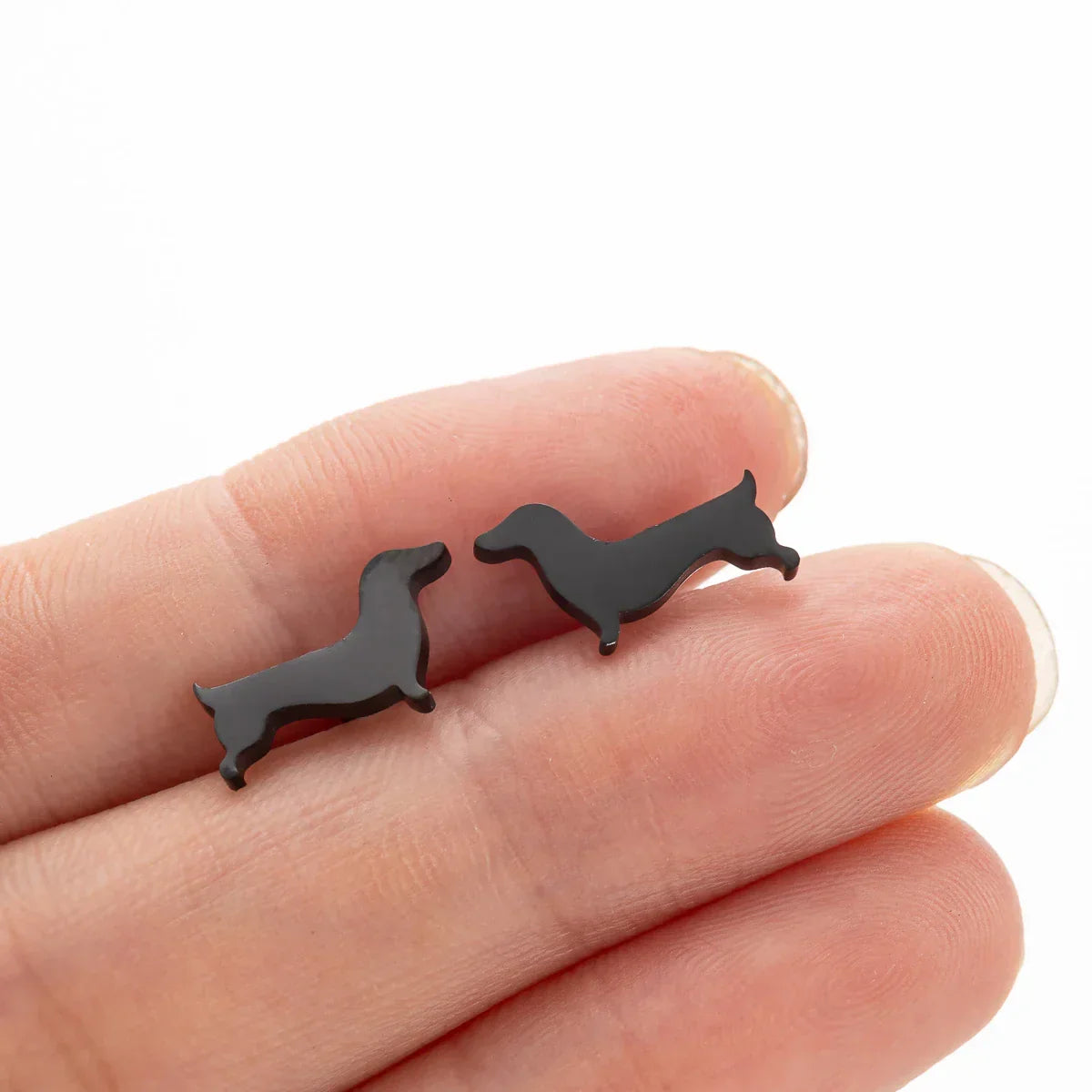 Dachshund Stud Oorbellen