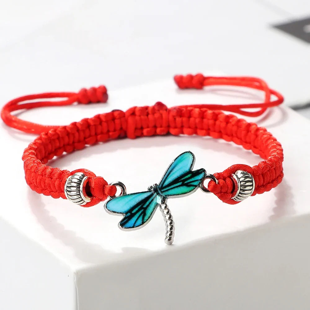 Draakvlieg Dromen Handgeweven Armband