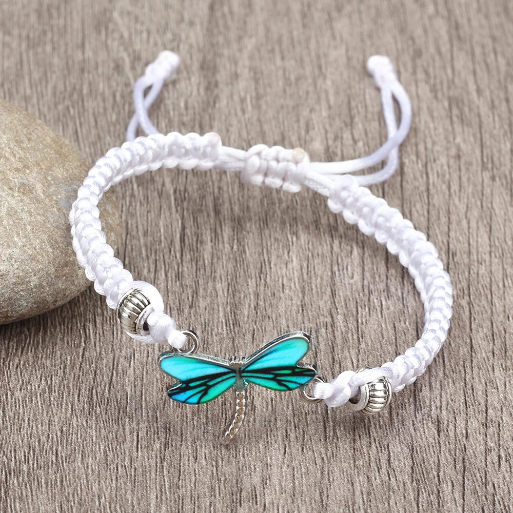 Draakvlieg Dromen Handgeweven Armband
