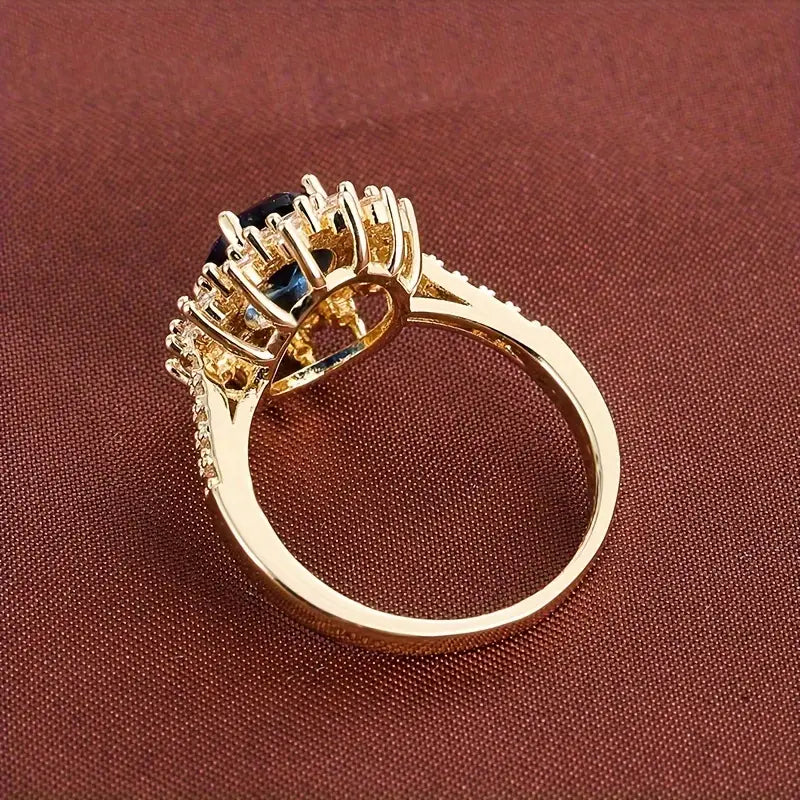 Elegante ring van wit goud met verfijnde details