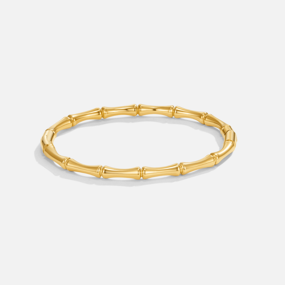 Ara Gouden Bamboe Armband