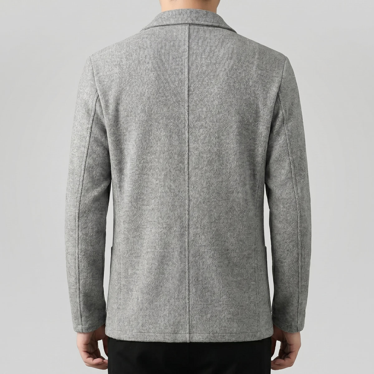 Casual Tailored Fit Jasje Heren Lapel Kraag