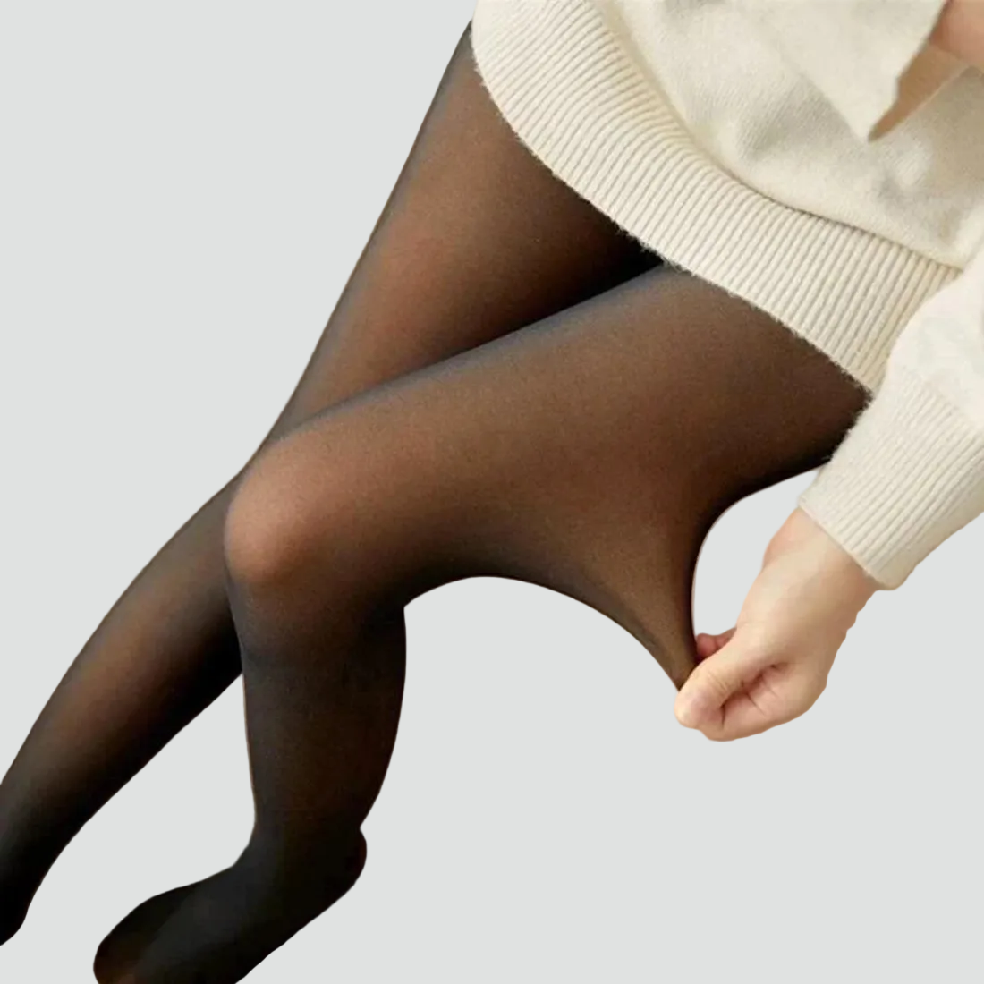Thermische Legging Dames Fleece Gevoerd Winter