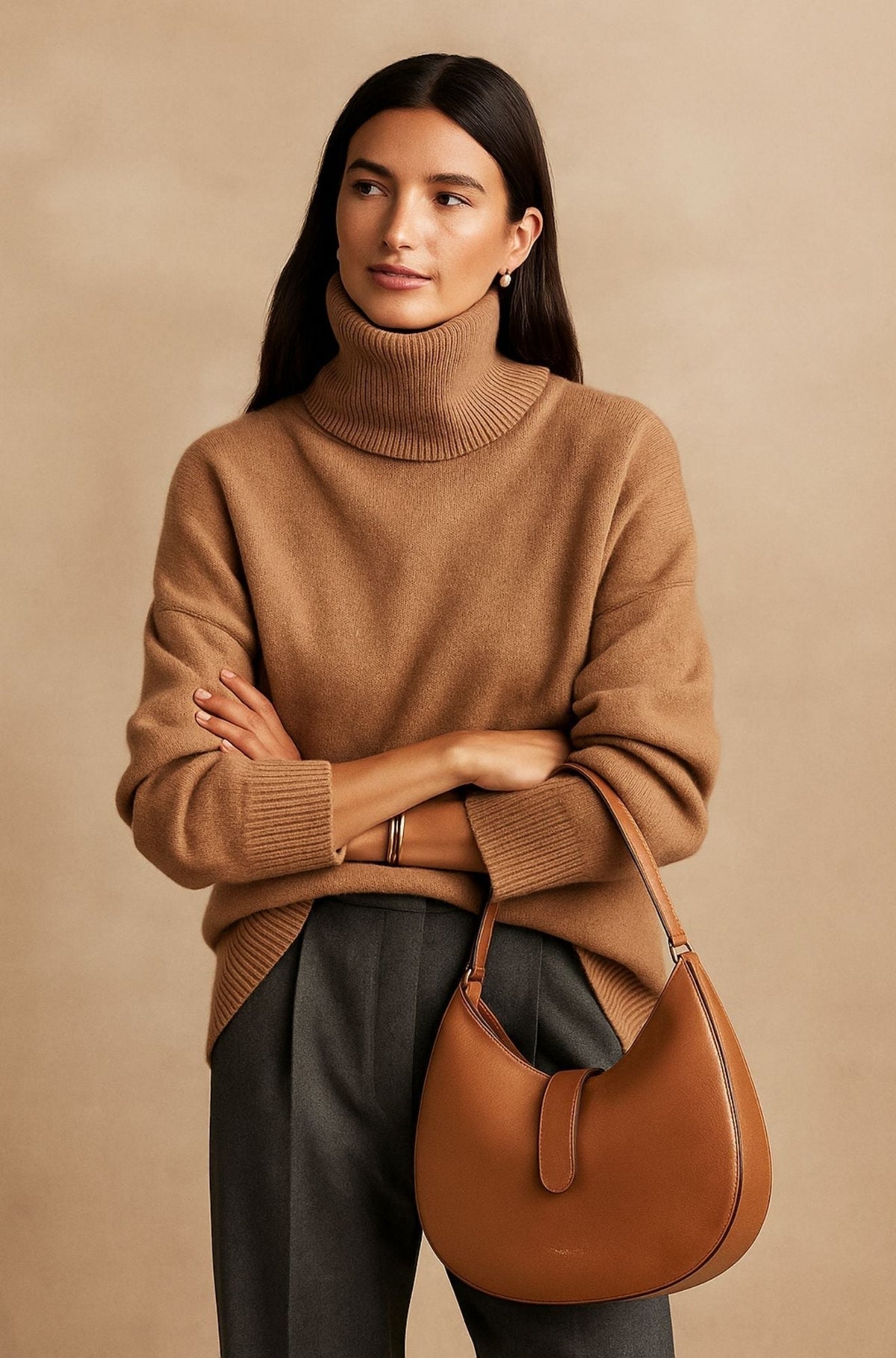 Dames Sweater van Kasjmier met Luxe Zachte Stof en Elegante Pasvorm