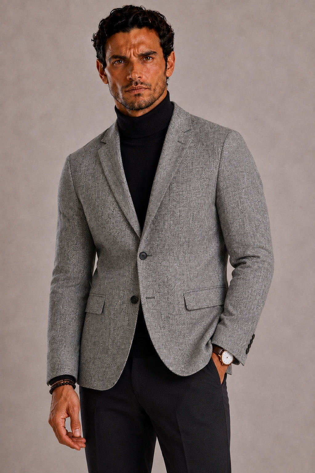 Heren Blazer met Slim Fit voor een Klassieke Stijl