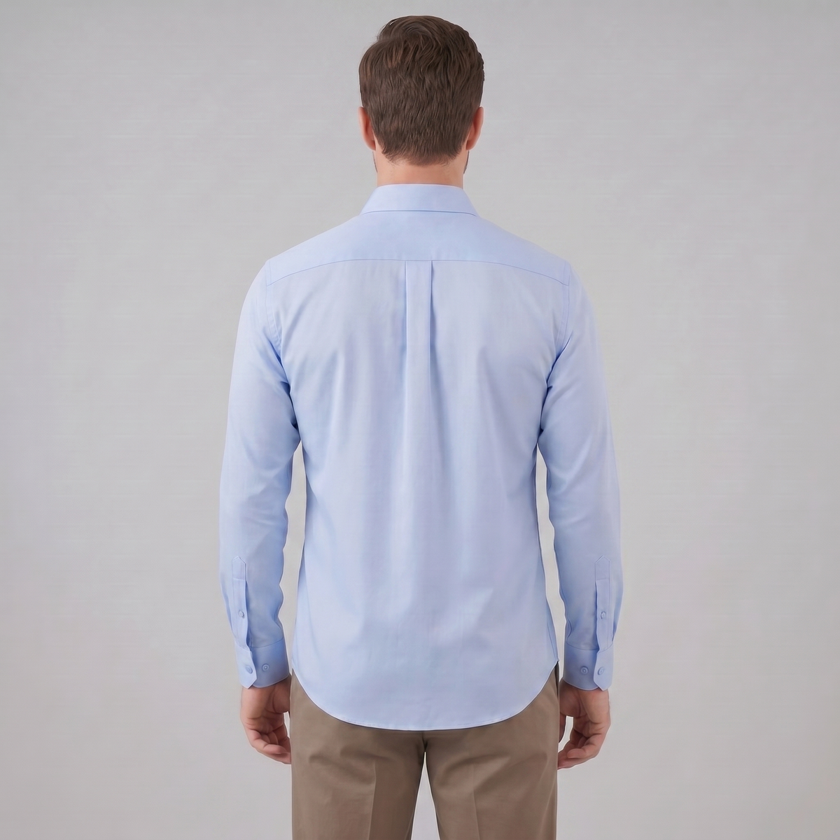 Heren Overhemd Slim Fit Lange Mouwen