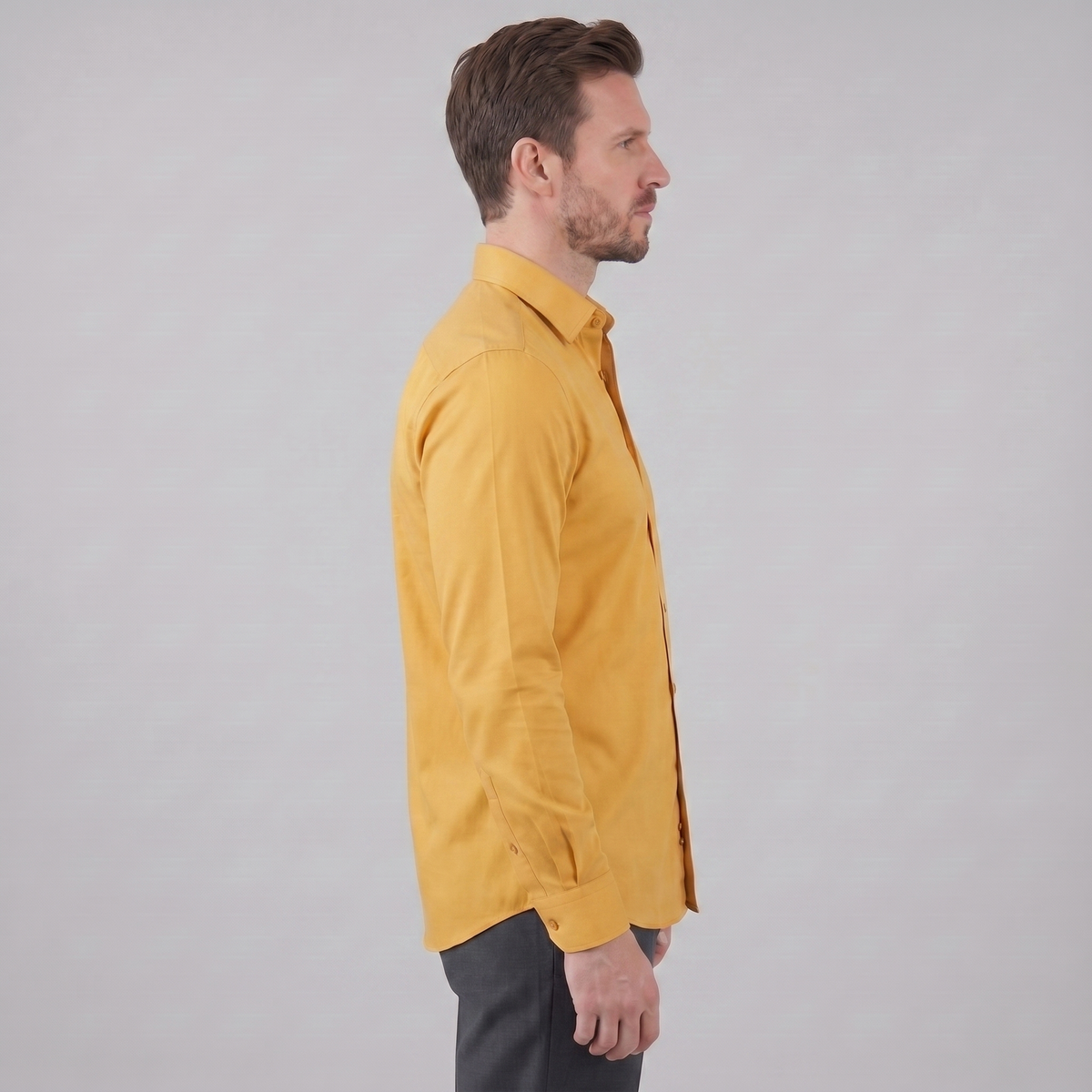 Heren Overhemd Slim Fit Lange Mouwen