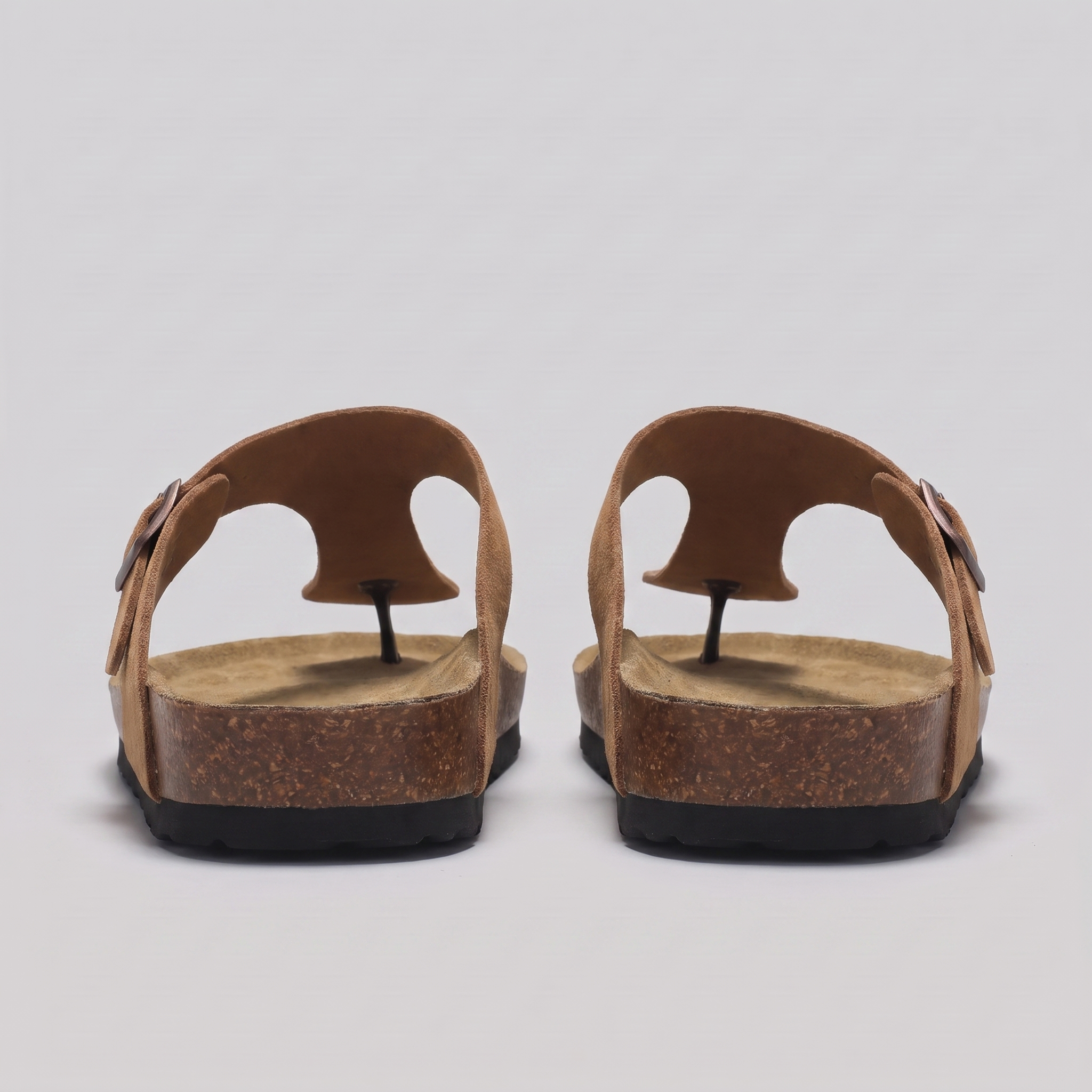 Heren Slippers Met Gesp