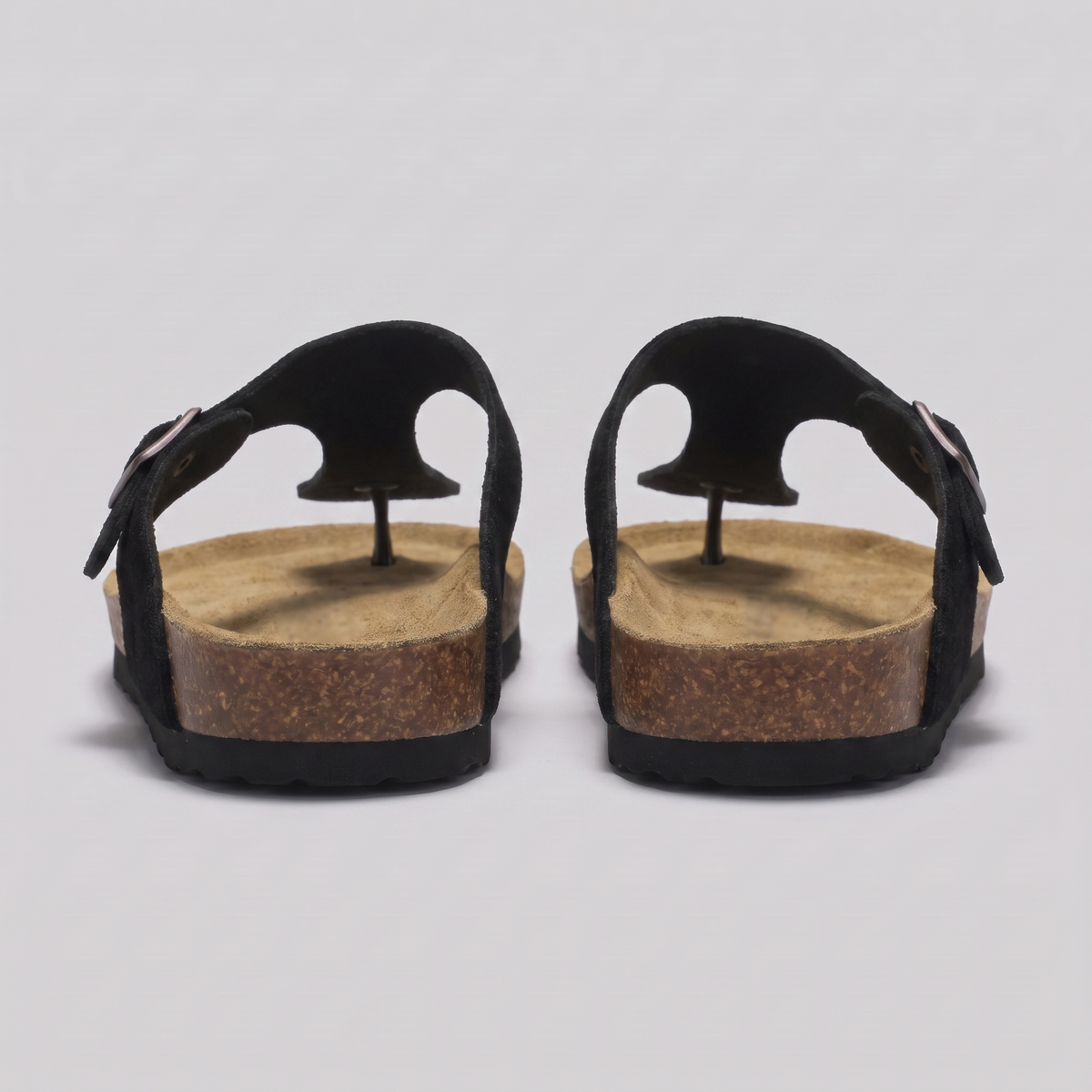 Heren Slippers Met Gesp