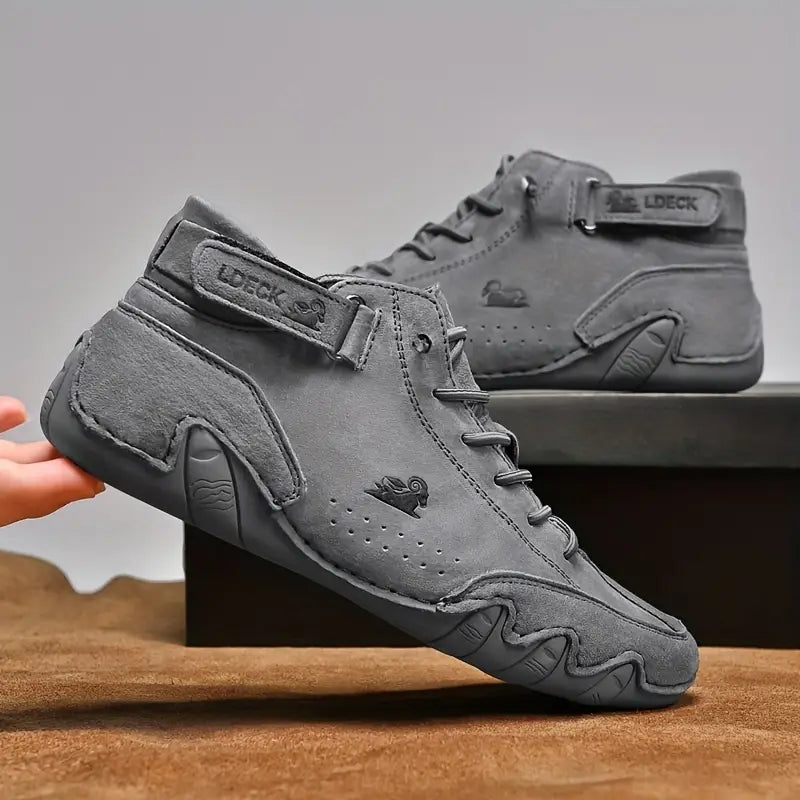 Heren Sneakers met Hoge Schacht en Vetersluiting