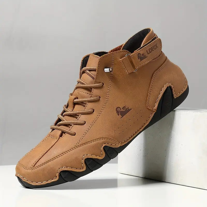 Heren Sneakers met Hoge Schacht en Vetersluiting