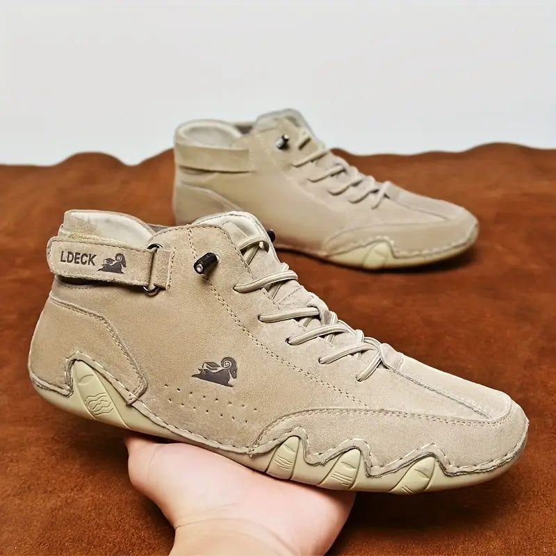 Heren Sneakers met Hoge Schacht en Vetersluiting