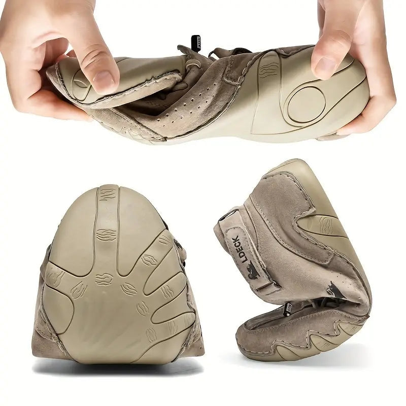 Heren Sneakers met Hoge Schacht en Vetersluiting
