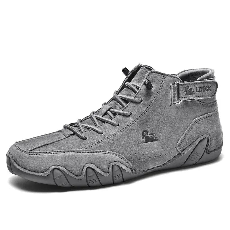 Heren Sneakers met Hoge Schacht en Vetersluiting