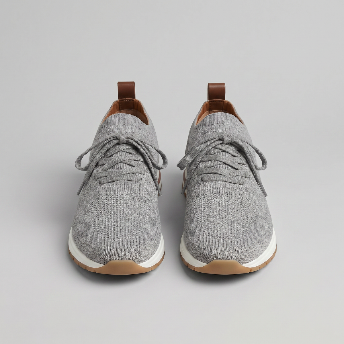 Knit Sock Lace-Up Trainers Heren Casual