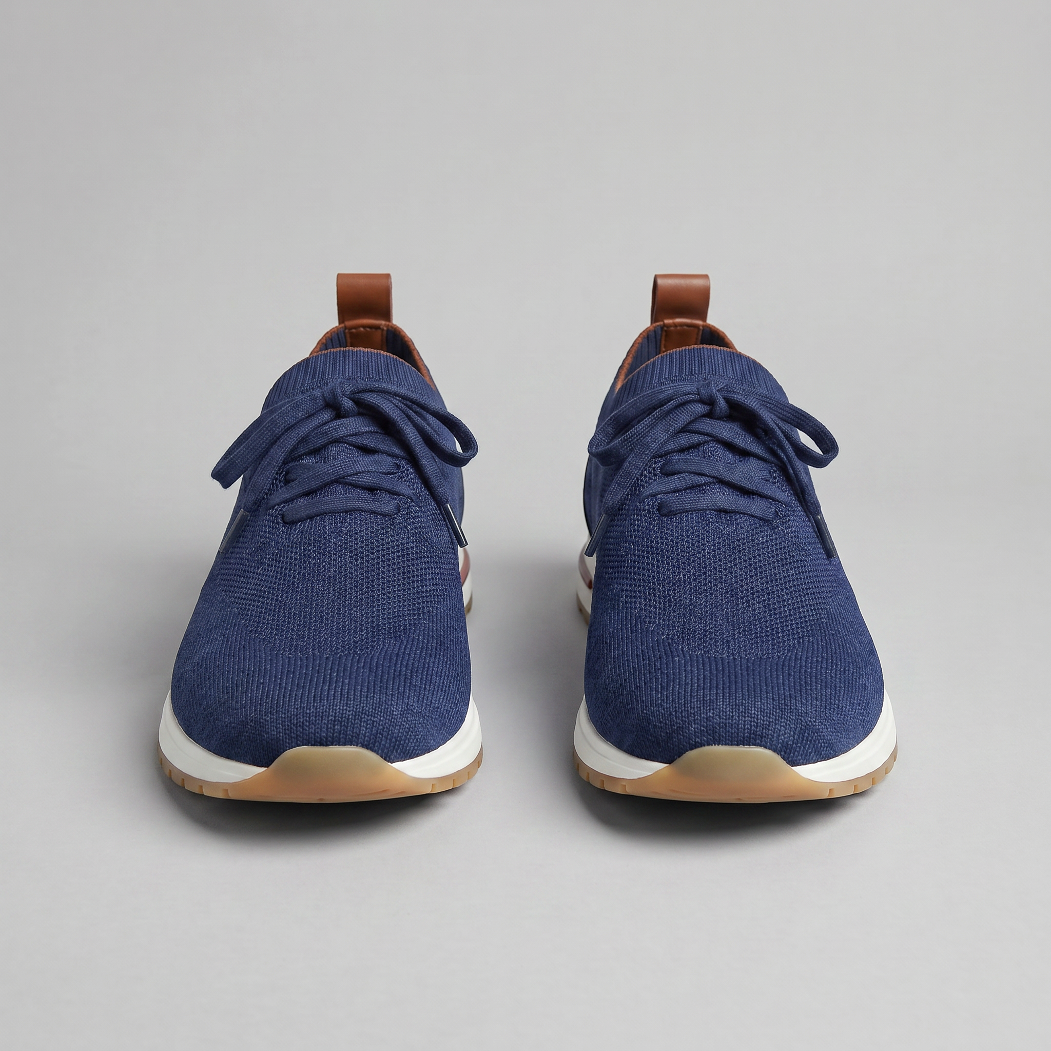 Knit Sock Lace-Up Trainers Heren Casual