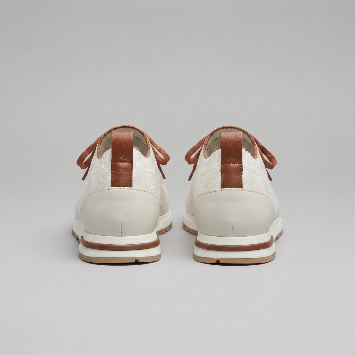 Knit Sock Lace-Up Trainers Heren Casual