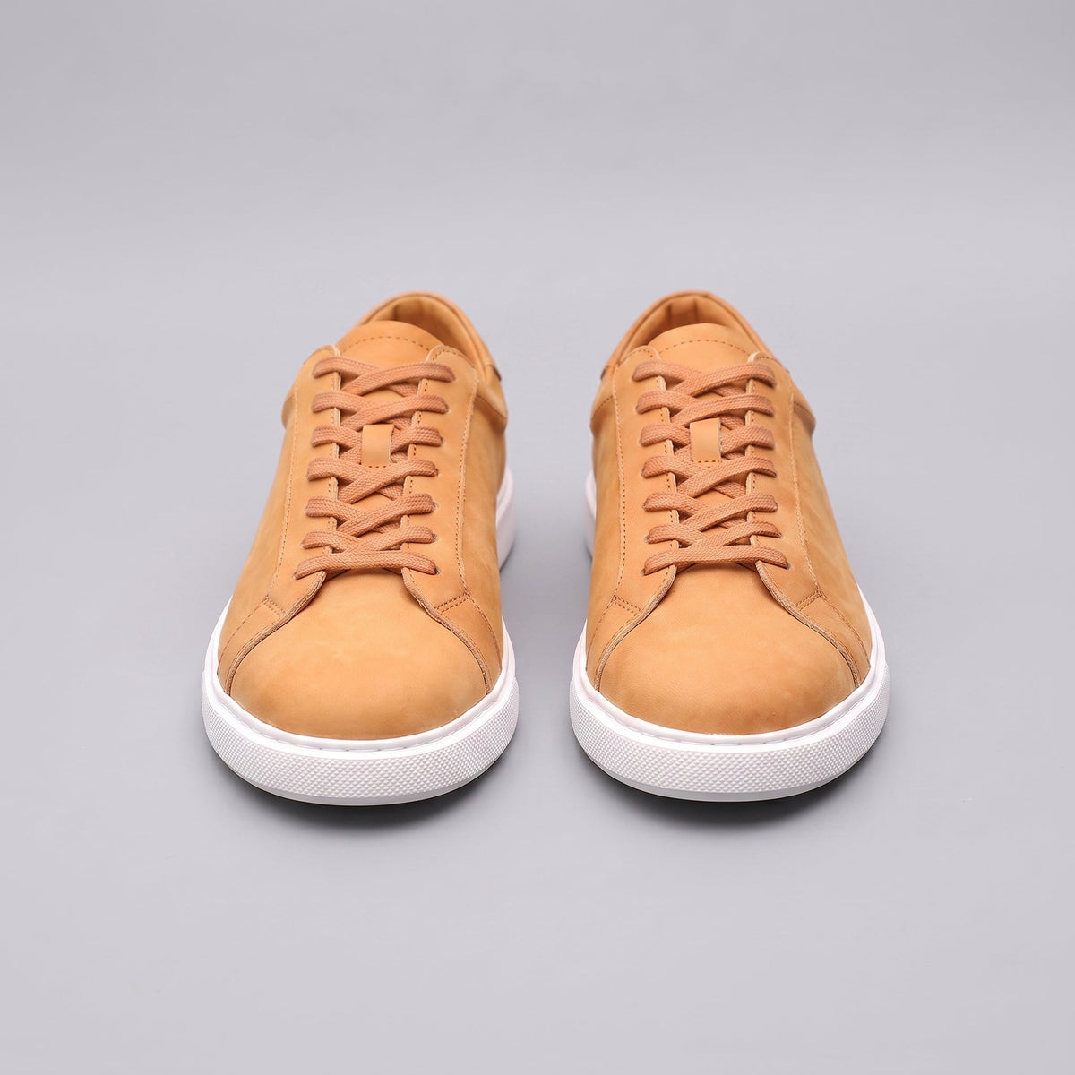 Lage Sneakers Heren Suede Grijs Casual