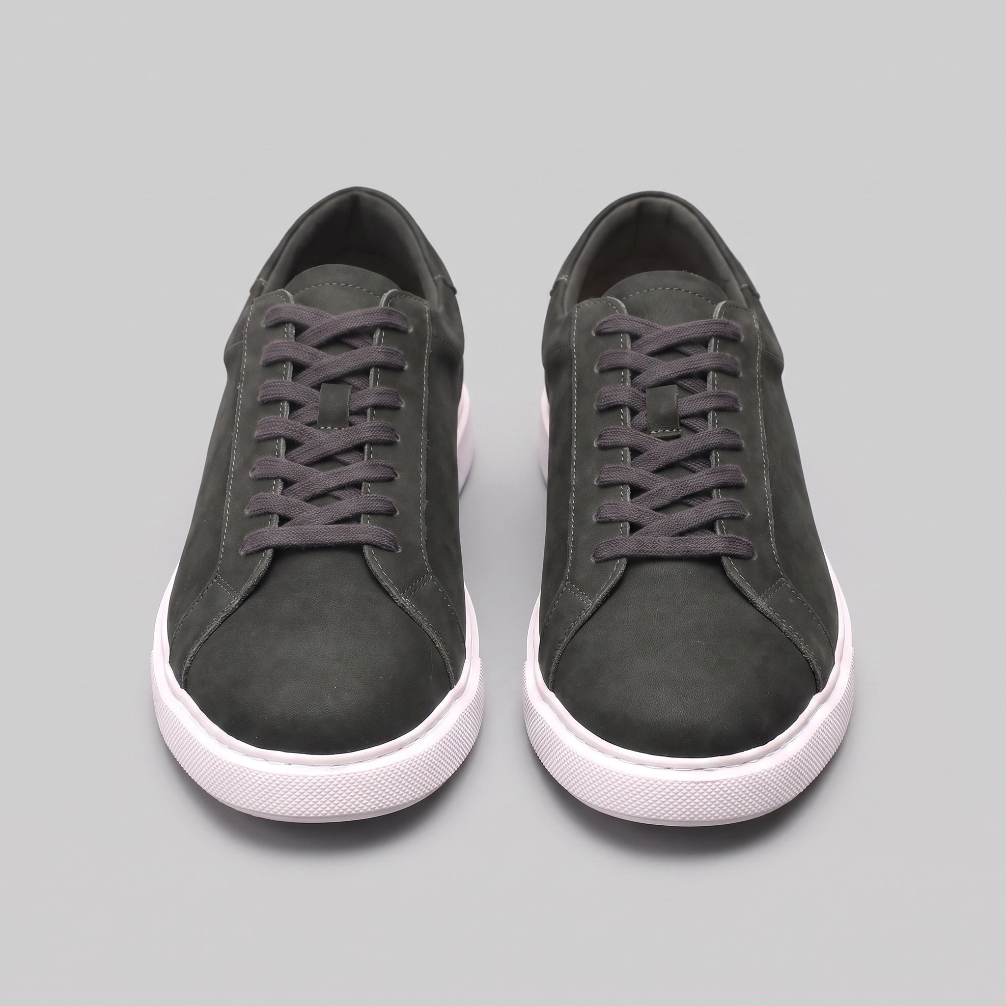 Lage Sneakers Heren Suede Grijs Casual