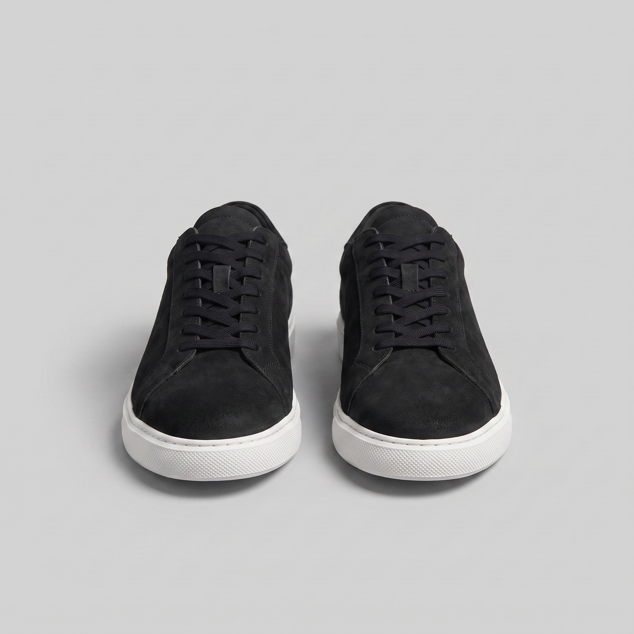 Lage Sneakers Heren Suede Grijs Casual