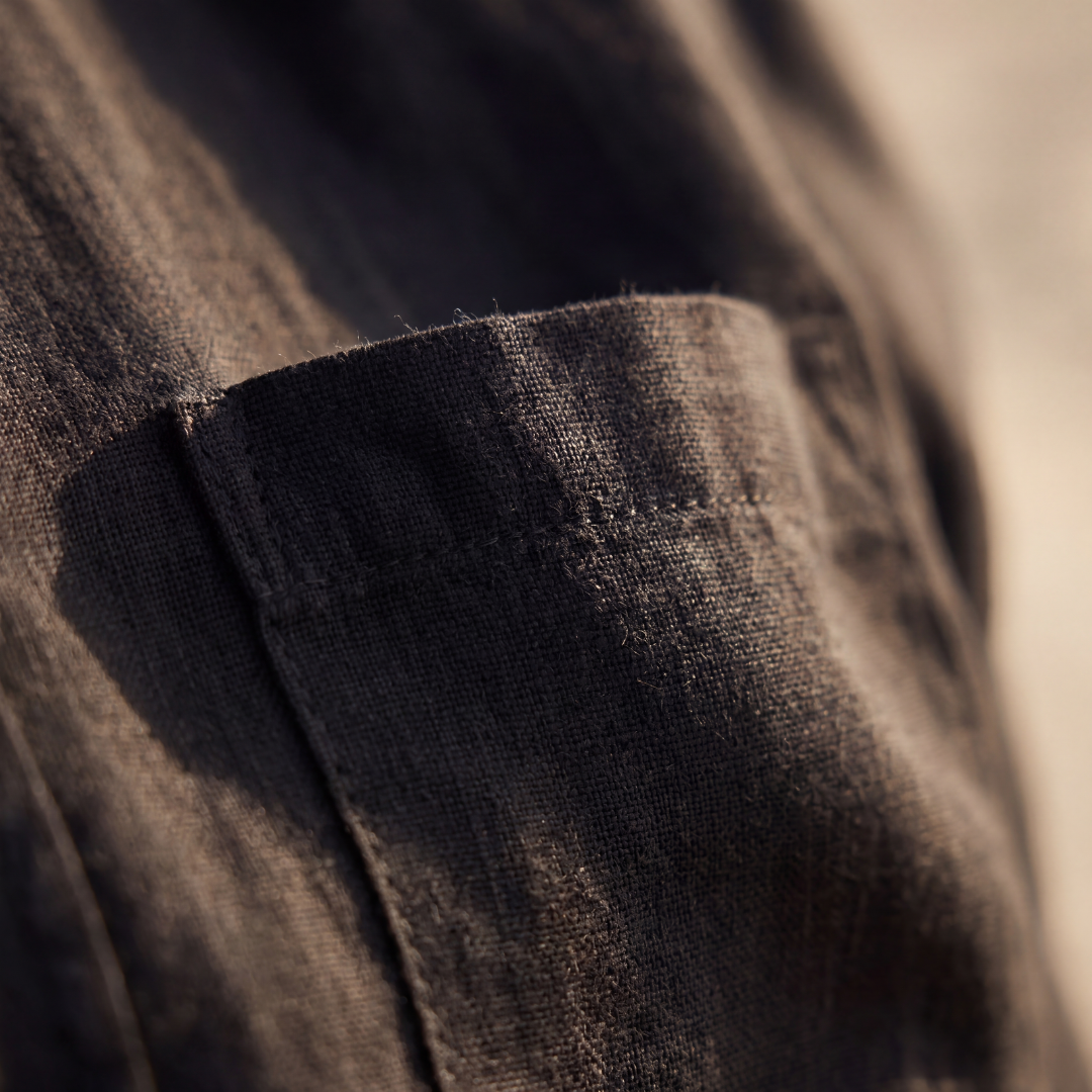 Linnen Shirt Heren Lange Mouwen Casual Zomer