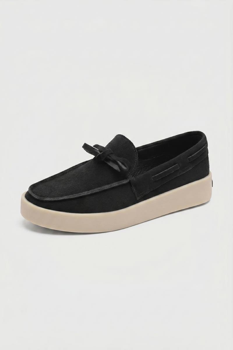 Loafers Heren Regular Fit Vetersluiting Casual Semi Formeel