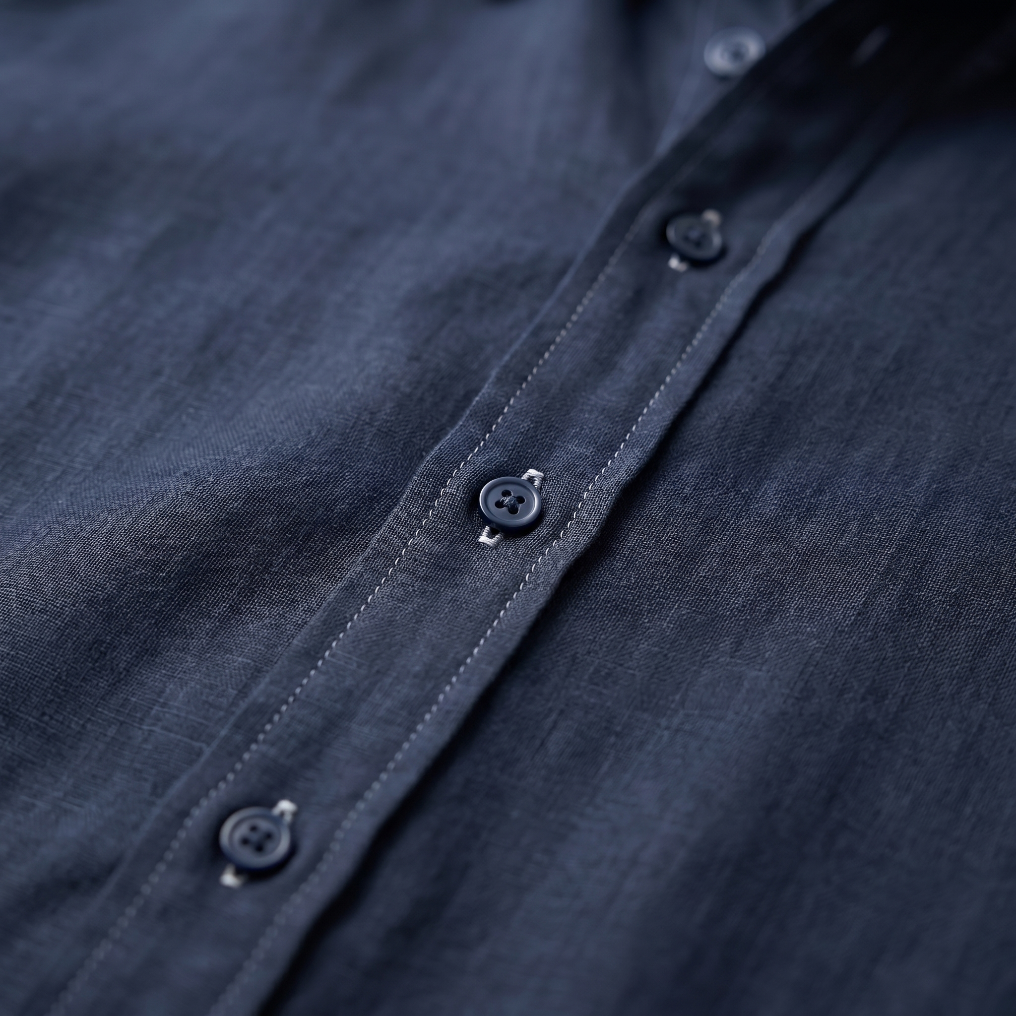Overhemd Heren Oversized Lange Mouwen Casual
