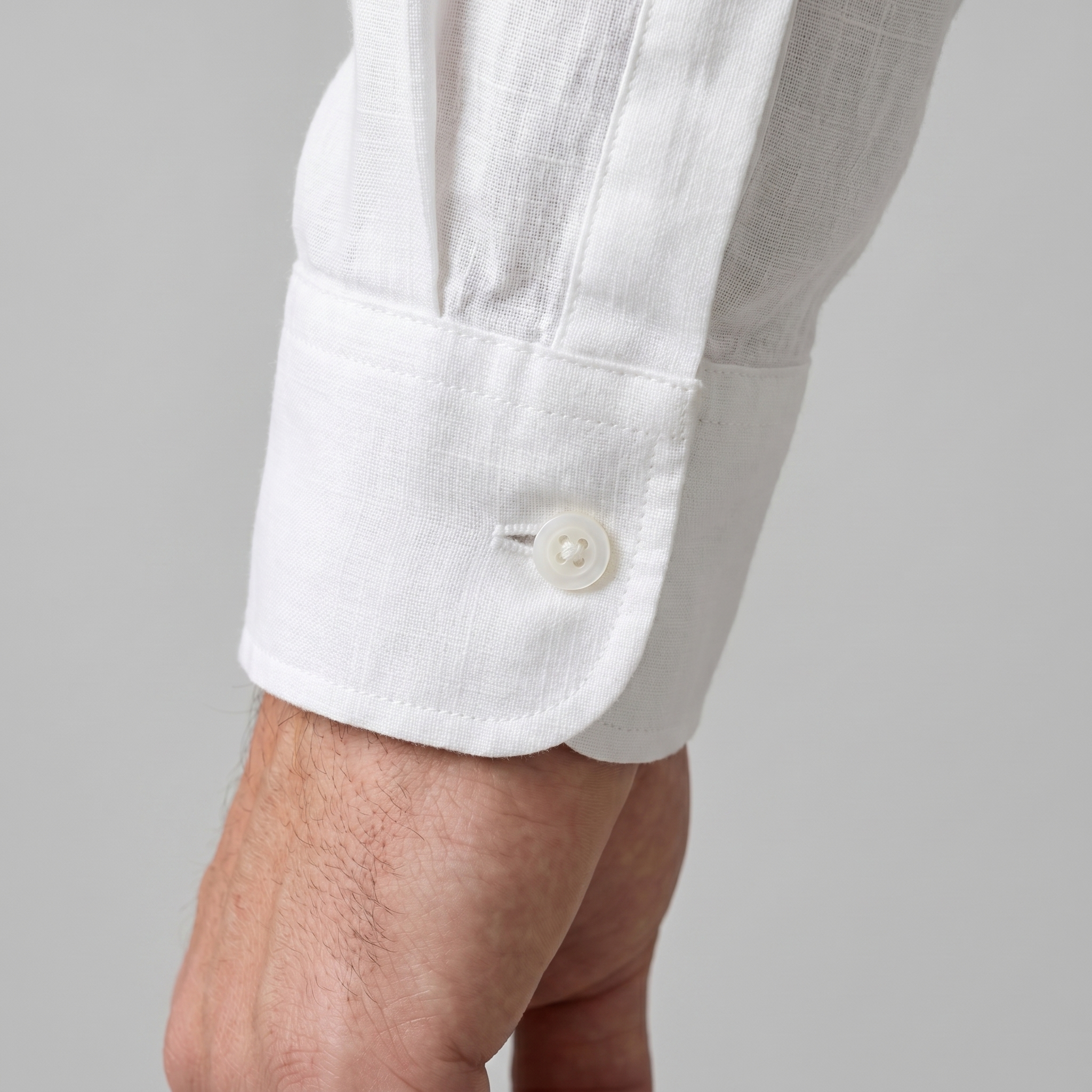 Overhemd Heren Oversized Lange Mouwen Casual