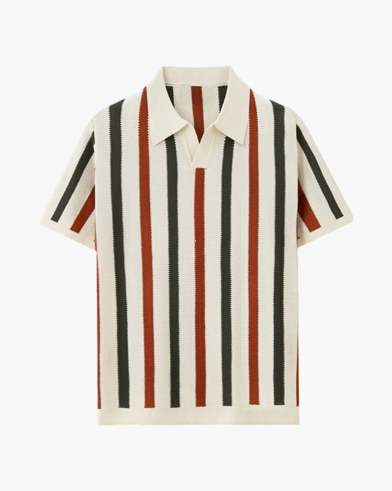 Polo Heren Gestreept Korte Mouwen Casual Zomer