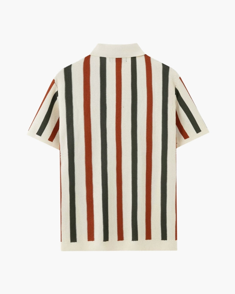Polo Heren Gestreept Korte Mouwen Casual Zomer