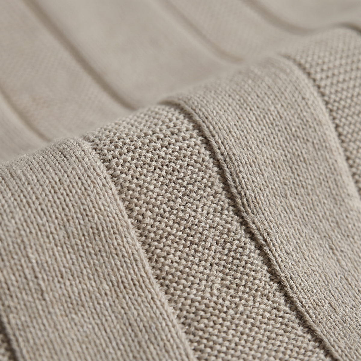 Poloshirt Heren Open Knit Casual Zomer