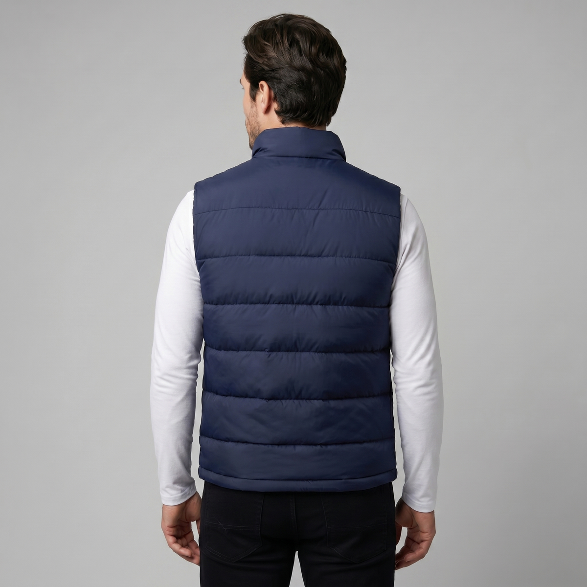 Quilted Padded Gilet Heren Winter Casual