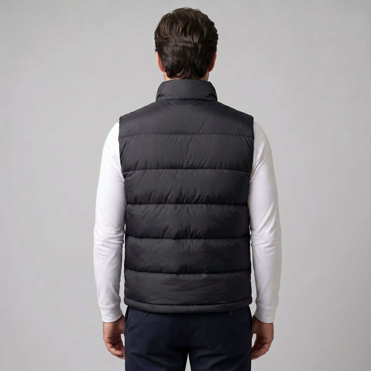 Quilted Padded Gilet Heren Winter Casual