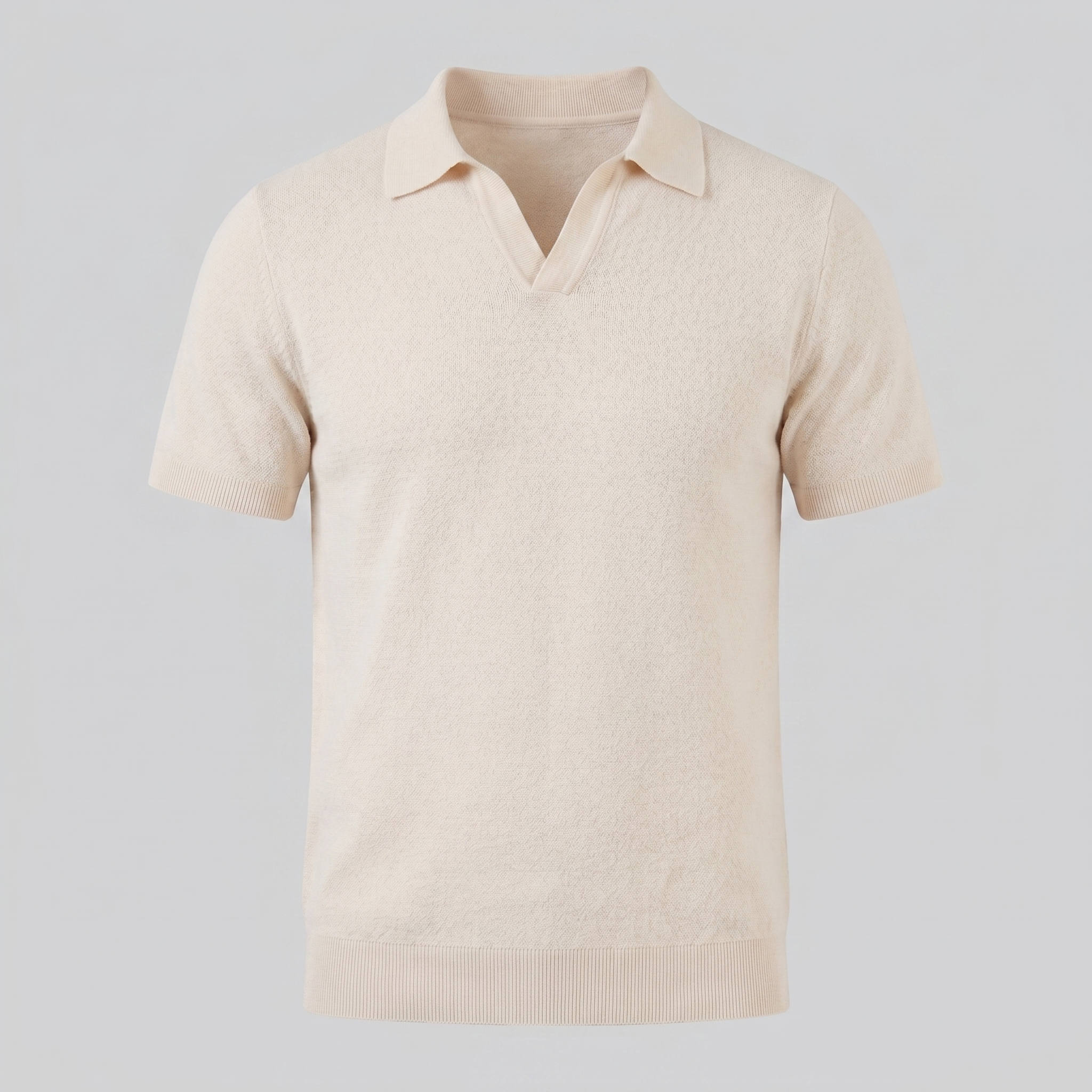Smart Casual Heren Polo V-Hals Zomer Lightweight